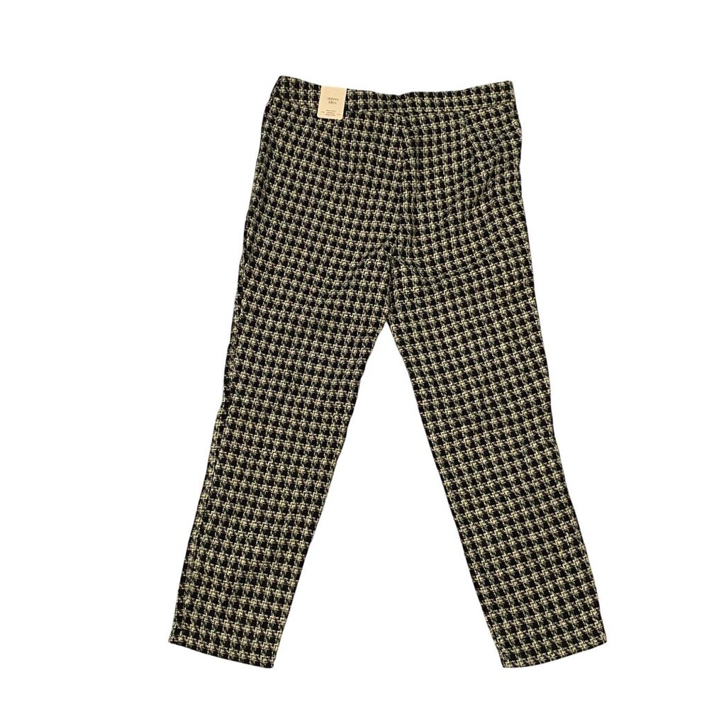 Autres Filles Womens Houndstooth Pants M/M